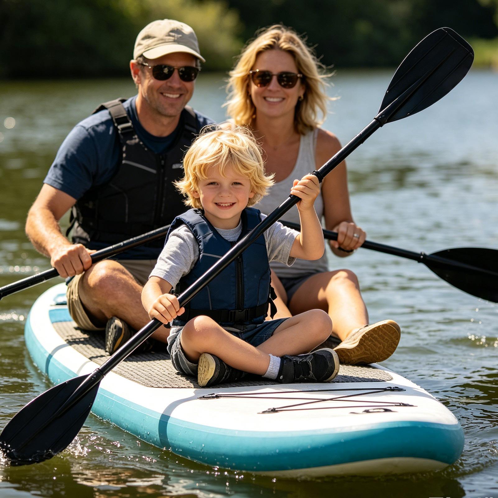 Carbon Fiber Paddle 2 Section  - Fishing Kayak Paddle ulasan dan harga