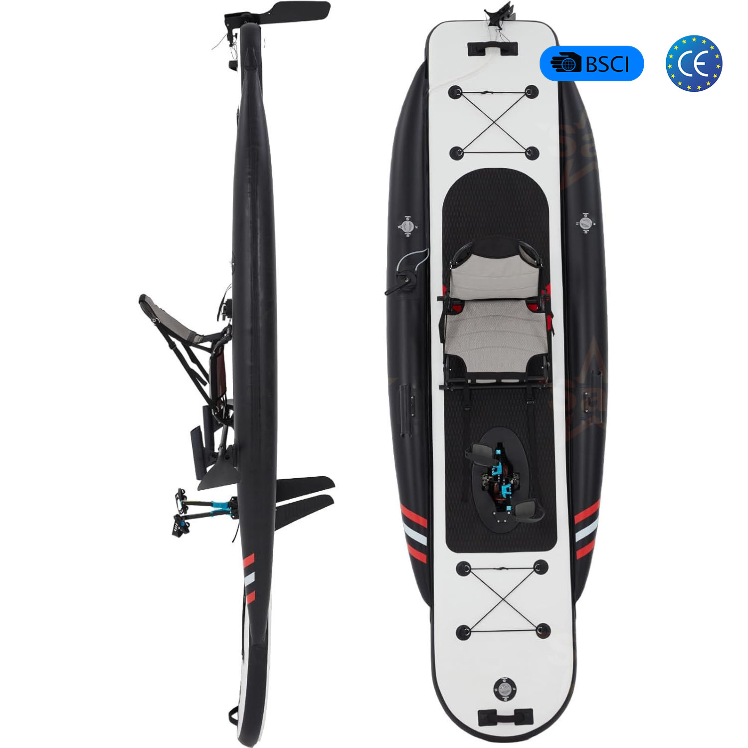 High Quality Inflatable Pedal  - Fishing Kayak Inflatable ulasan dan harga