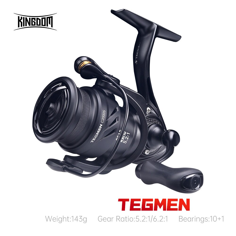 Kingdom Tegmen 5.2:1 6.2:1 143 - Abu Garcia Reel Revo ulasan dan harga
