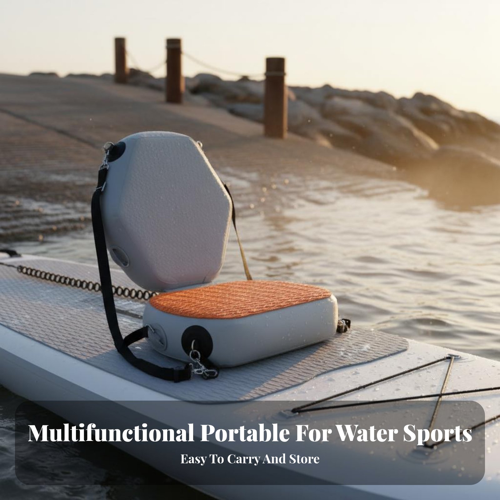Inflatable Kayak Seat Wear-Res - Fishing Kayak Paddle ulasan dan harga
