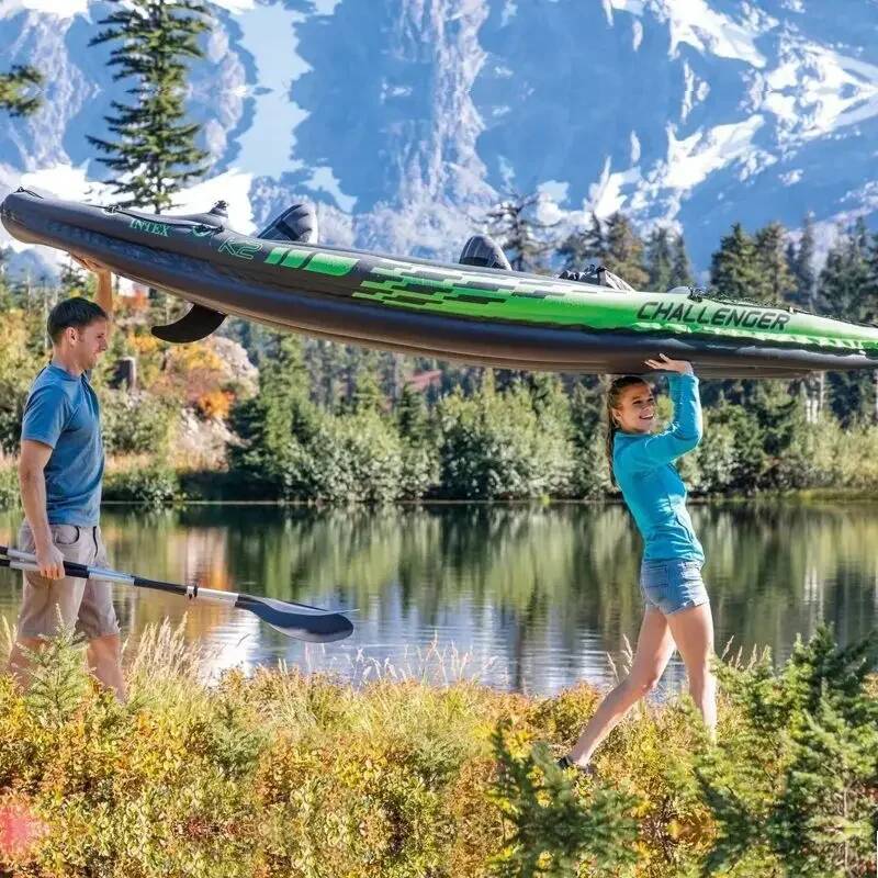 1/2 Person Kayaker Inflatable  - Fishing Kayak Inflatable ulasan dan harga