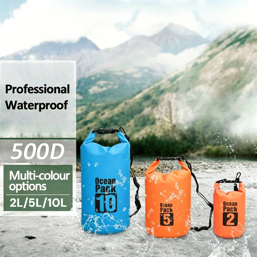 500D Waterproof Dry Bag Floati - Fishing Kayak Storage Bag ulasan dan harga