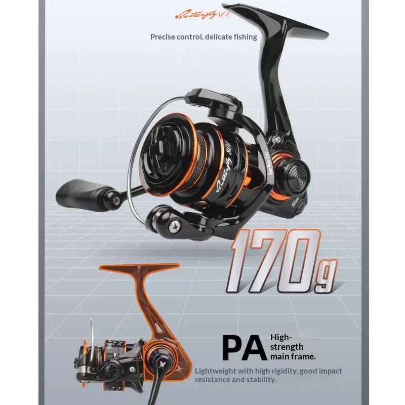 Butterfly Spinning Reel 800 Si - Abu Garcia Reel Revo ulasan dan harga