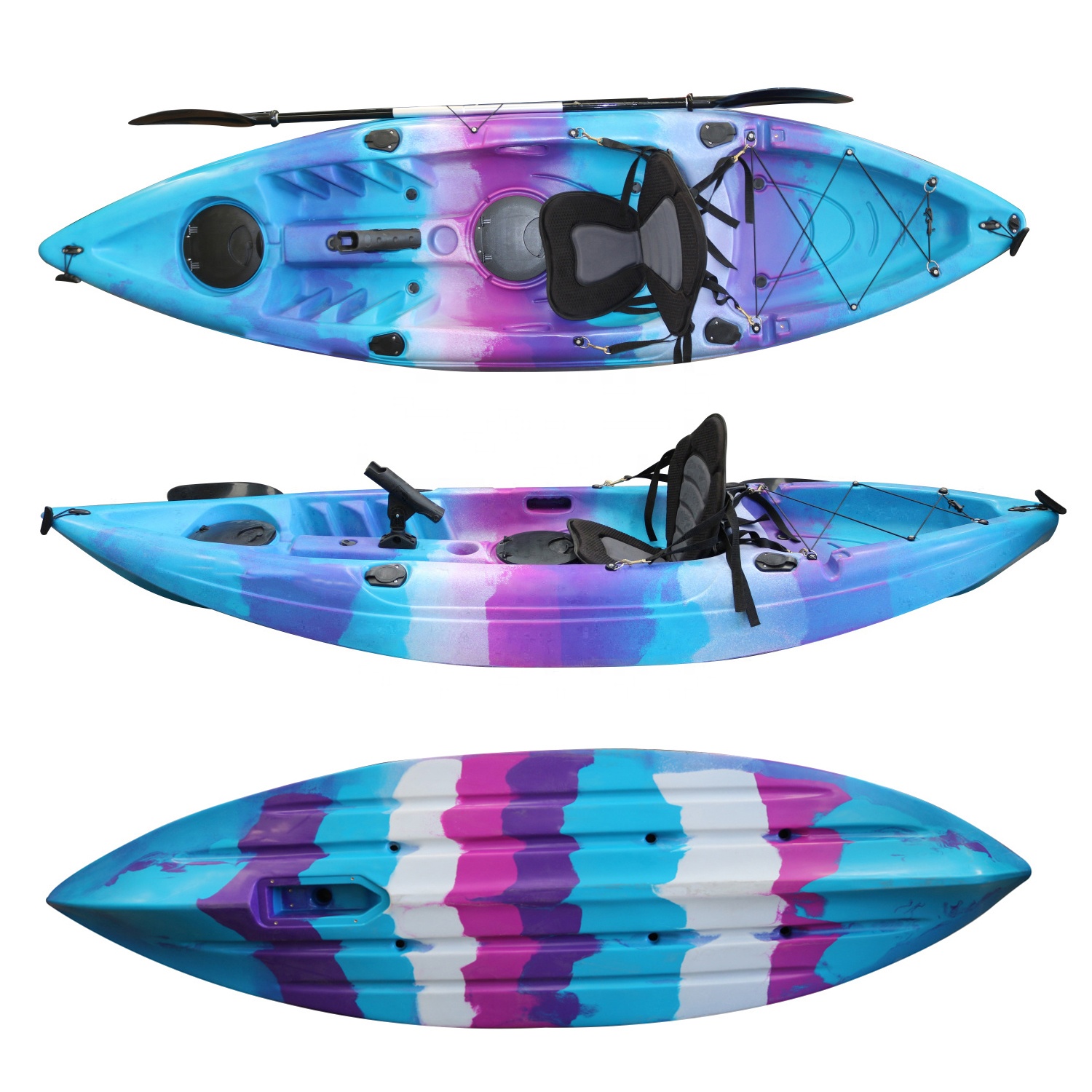 2026 10ft Single Person Plasti - Fishing Kayak Sit On Top ulasan dan harga