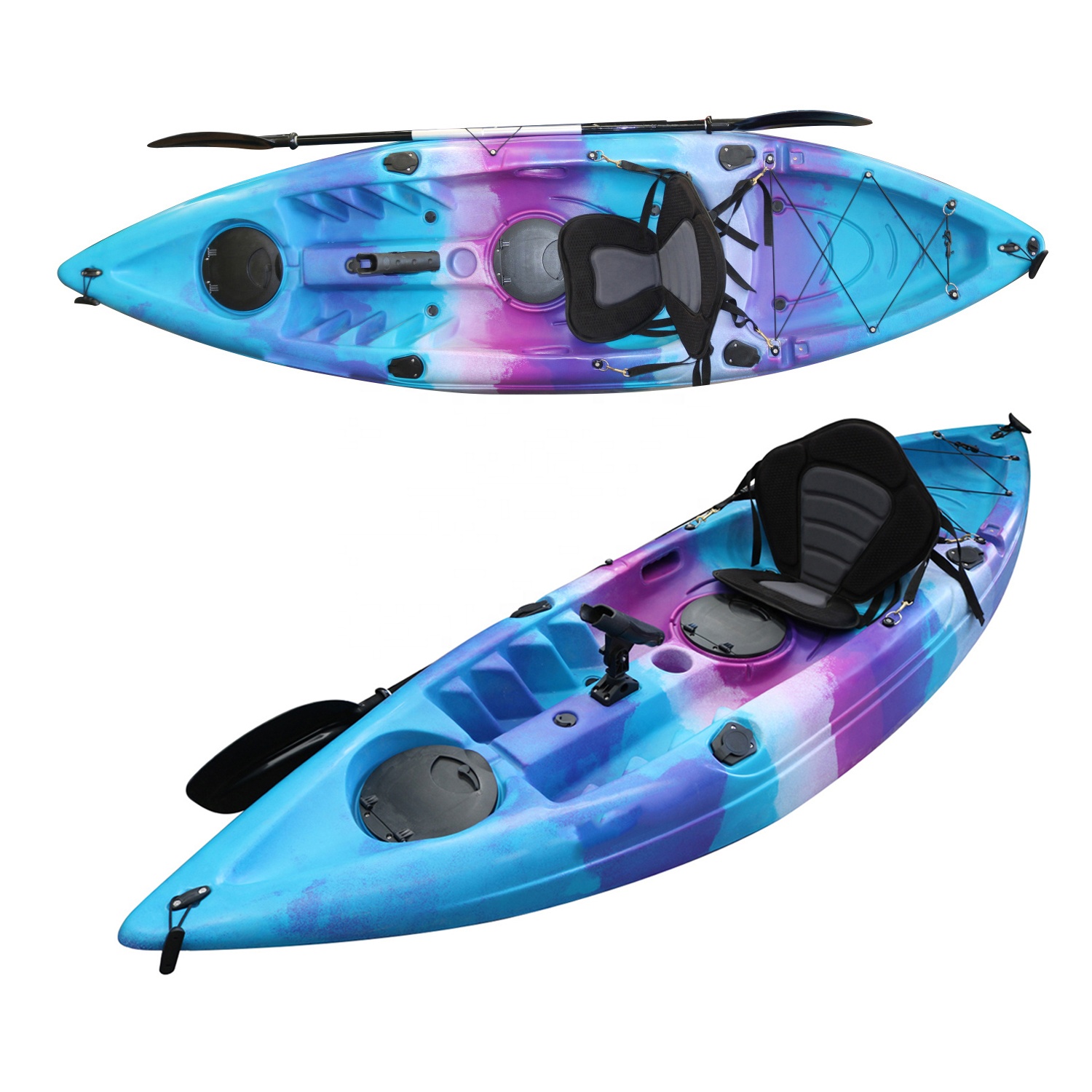2026 10ft Single Person Plasti - Fishing Kayak Sit On Top ulasan dan harga